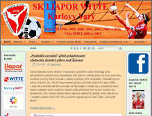 Tablet Screenshot of nohejbal-kv.cz